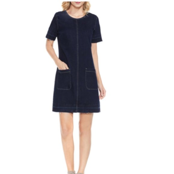 Vince Camuto Dresses & Skirts - Vince Camuto Women's Release Hem Denim Dress
